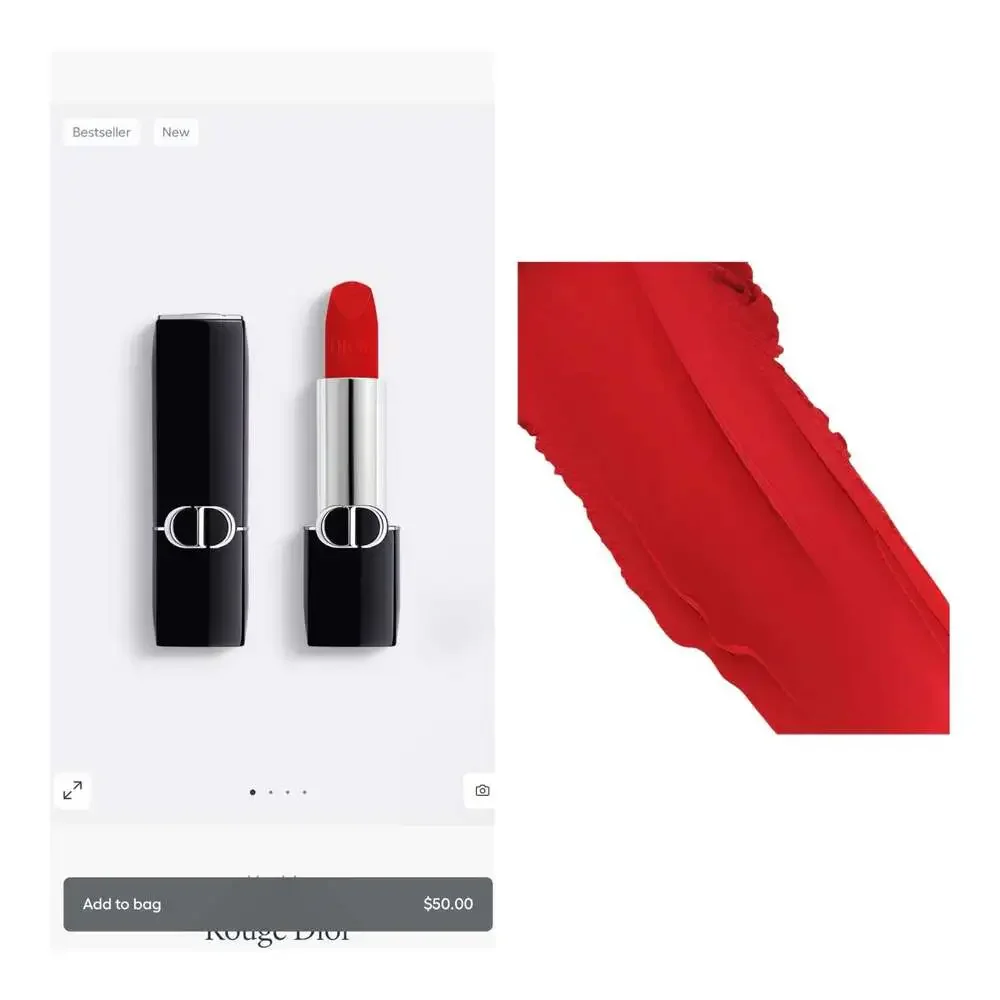 Dior Rouge Dior Couture Colour Refillable Lipstick - 777 Fahrenheit Velvet